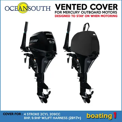 Mercury Outboard Motor Engine Vented Cover 4 STR 2CYL 209CC 8HP 9.9HP (2017>) • $91